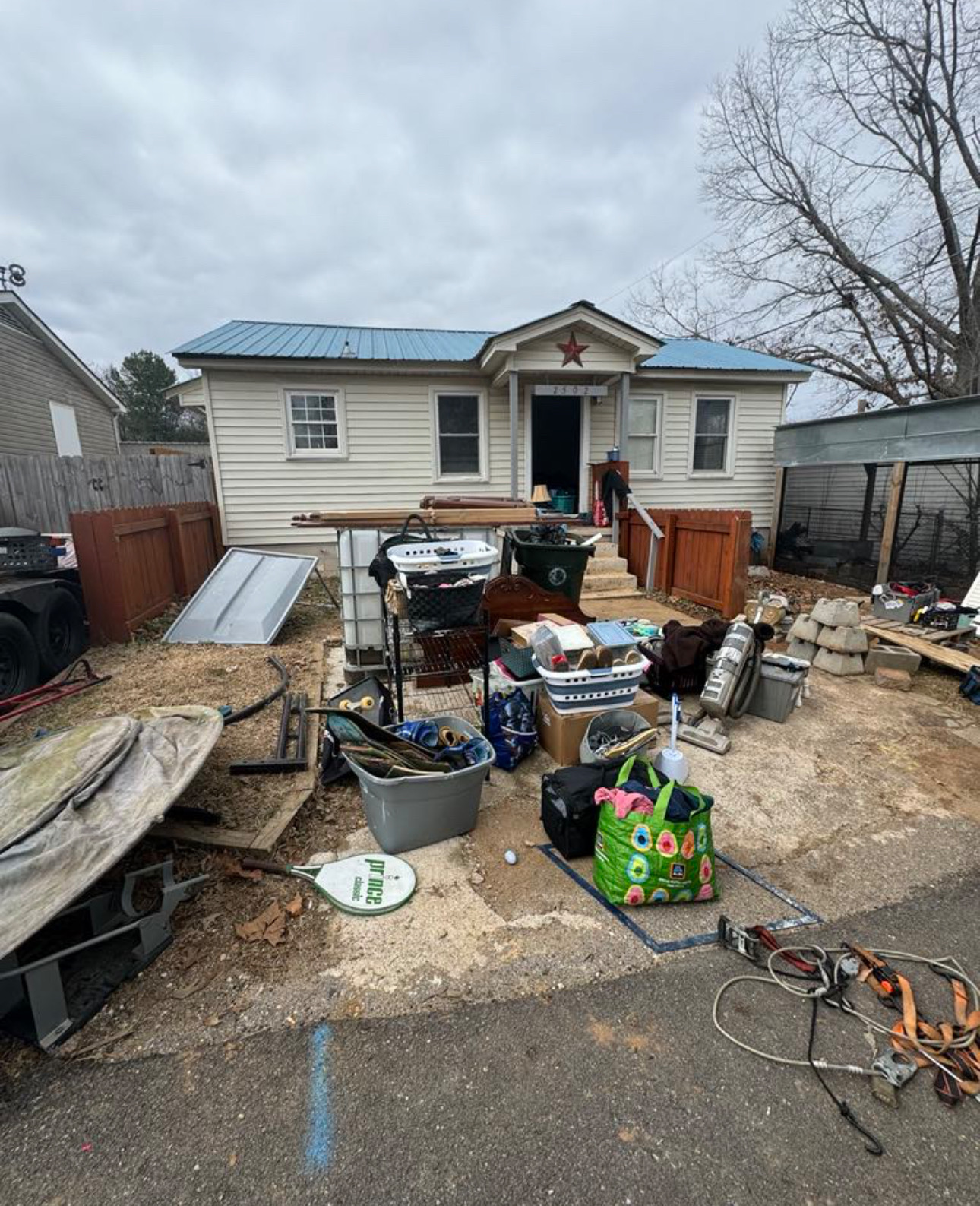 Hoarder Situation — Upland Property Solutions, Bought as is